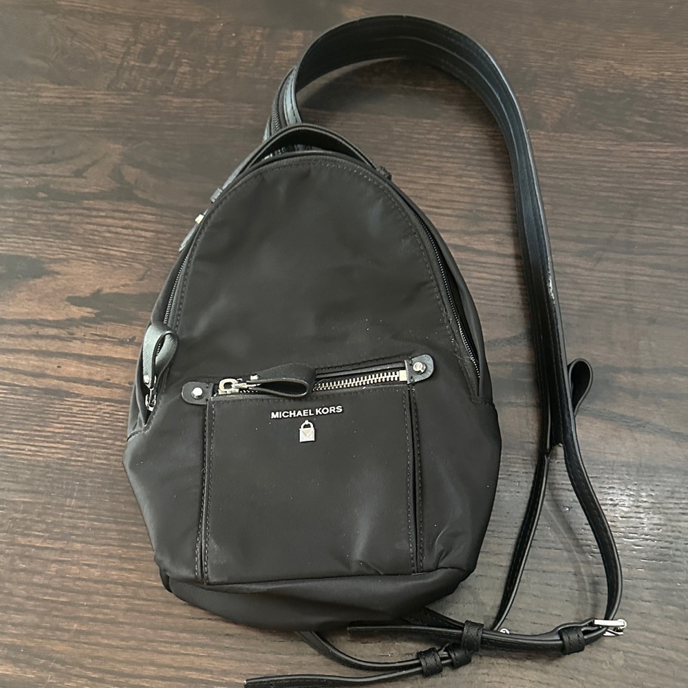 Michael Kors Black Backpack